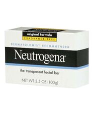 Neutrogena Original Formula Face Cleansing Bar, Orange, 3.5oz