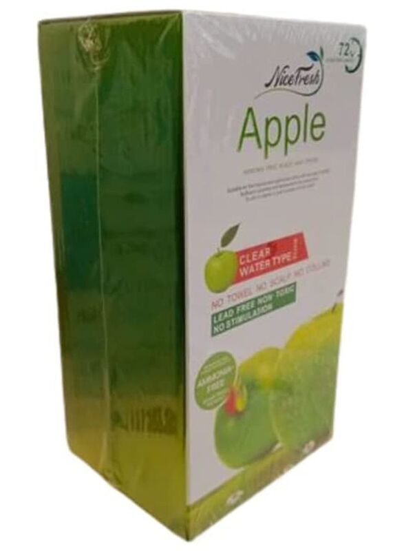 Nice Fresh Apple Ammonia-Free Natural Organic Hair Colour Shampoo, 1000ml, Black