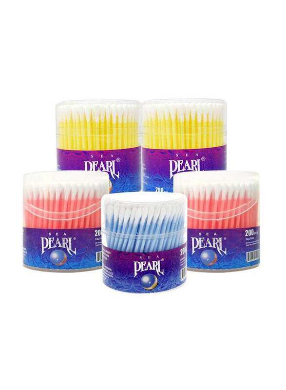 

Pearl Ear Buds, 5 x 200 Count