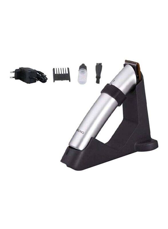 

Dingling Professional Hair Trimmer, Silver/Black