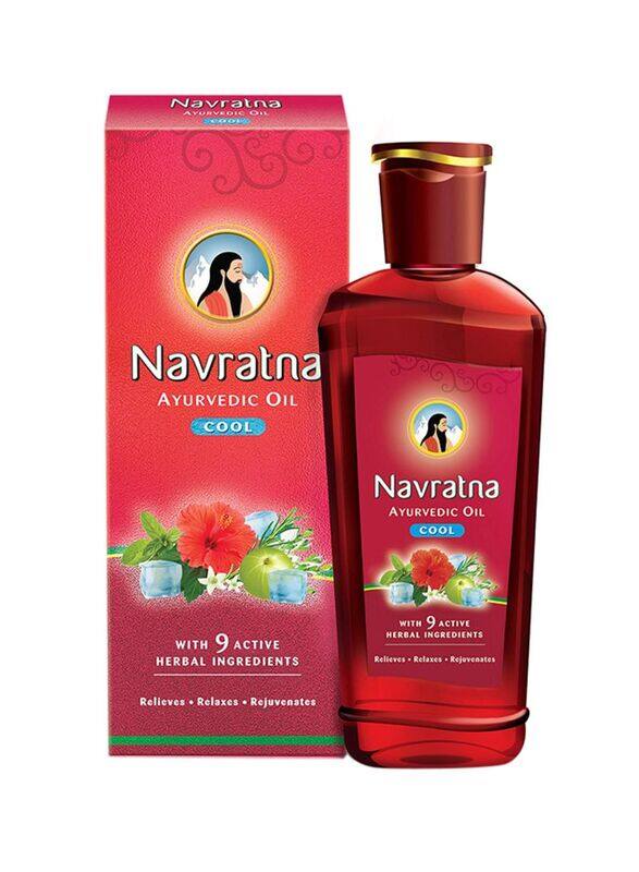

Navaratna Cool Ayurvedic Oil for All Hair Types, 300ml