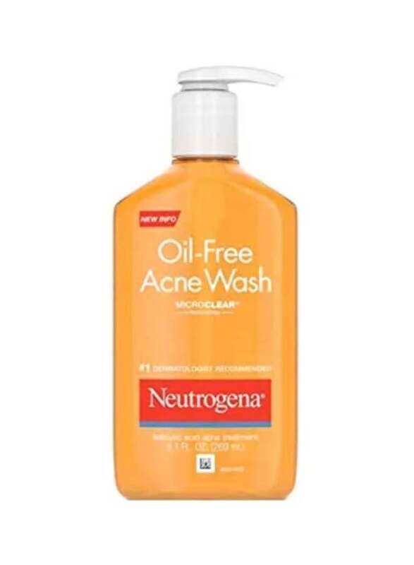 

Neutrogena Oil-Free Acne Wash, 270ml, 3 Pieces