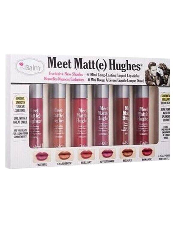 

The Balm Meet Matte Hughes Mini Liquid Lipsticks, Multicolour