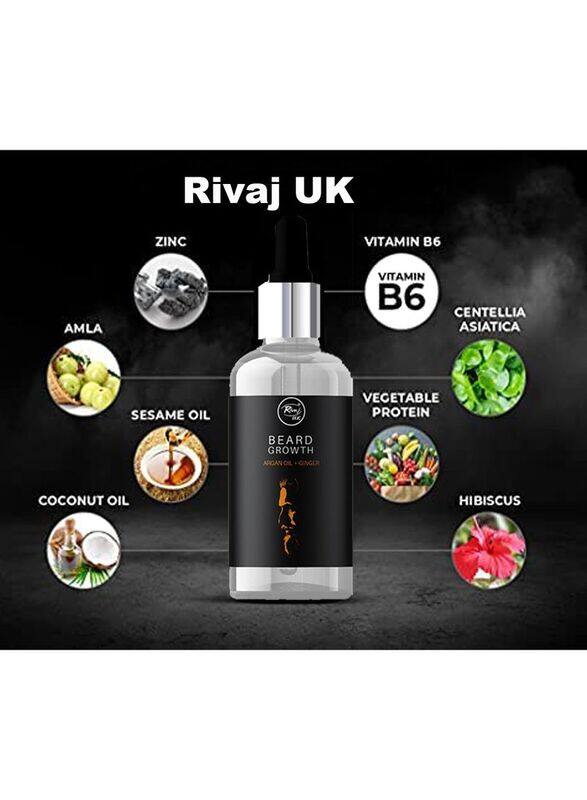 

Rivaj Uk Beard Growth Oil, 30ml