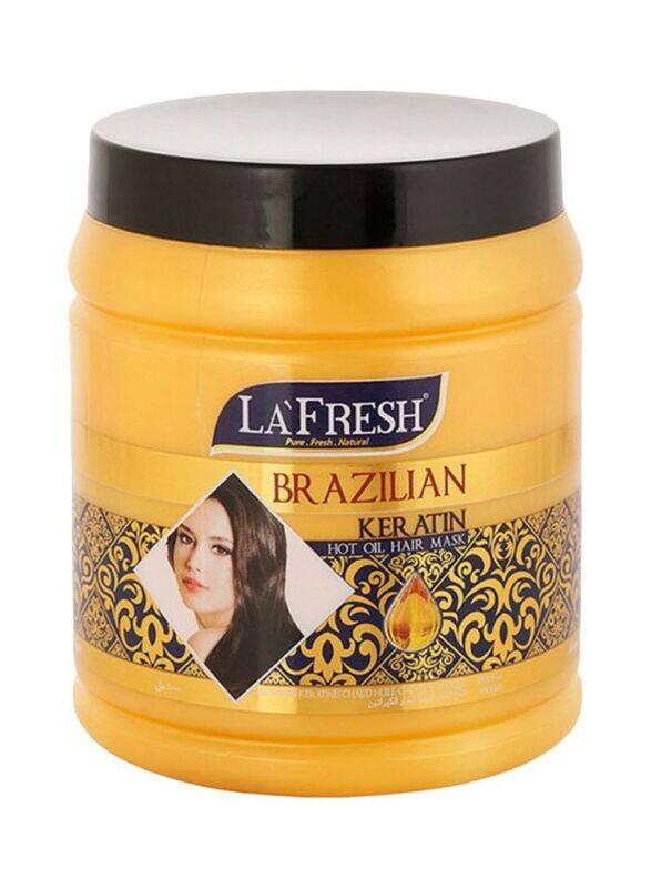 

La Fresh Brazilian Keratin Hot Oil Hair Mask for All Hair Types, 10000ml