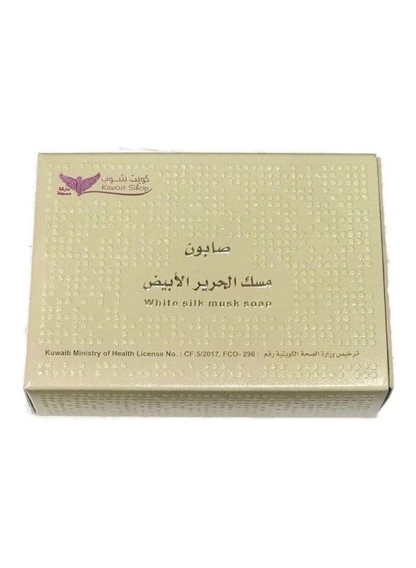 Kuwait Shop White Silk Musk Soap, 100gm