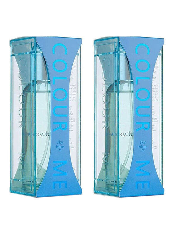 

Milton Lloyd 2-Piece Colour Me Sky Blue 100ml EDT Perfume for Women