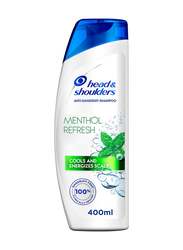 Head & Shoulders Menthol Refresh Anti-Dandruff Shampoo for Itchy Scalp, 400ml