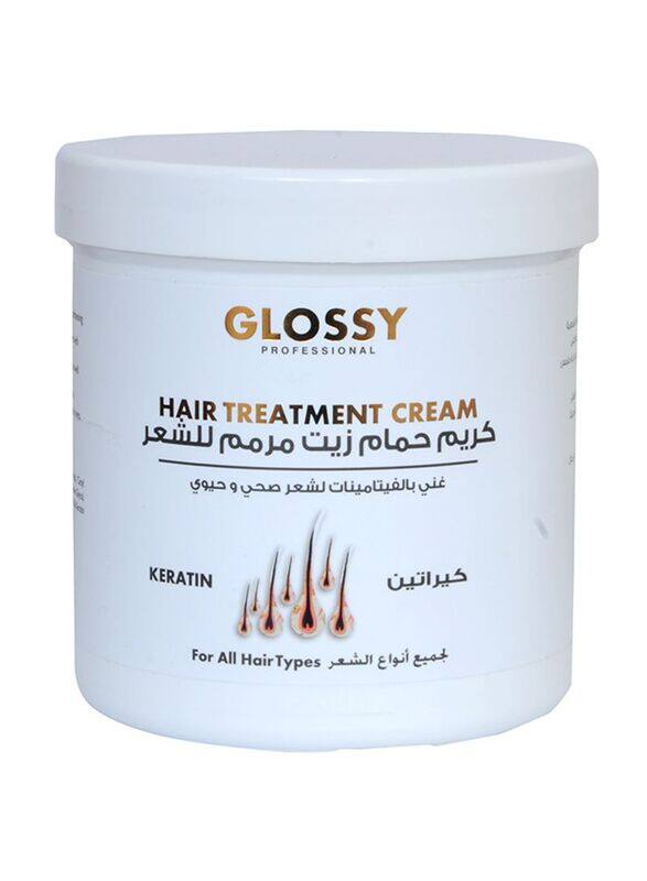 

Glossy Professional Hair Treatment Cream with Keratin for All Hair Types, 1000ml