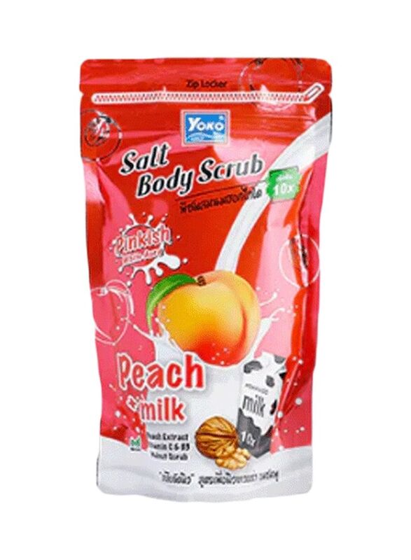 

Yoko Salt Body Scrub Peach Milk, 350g