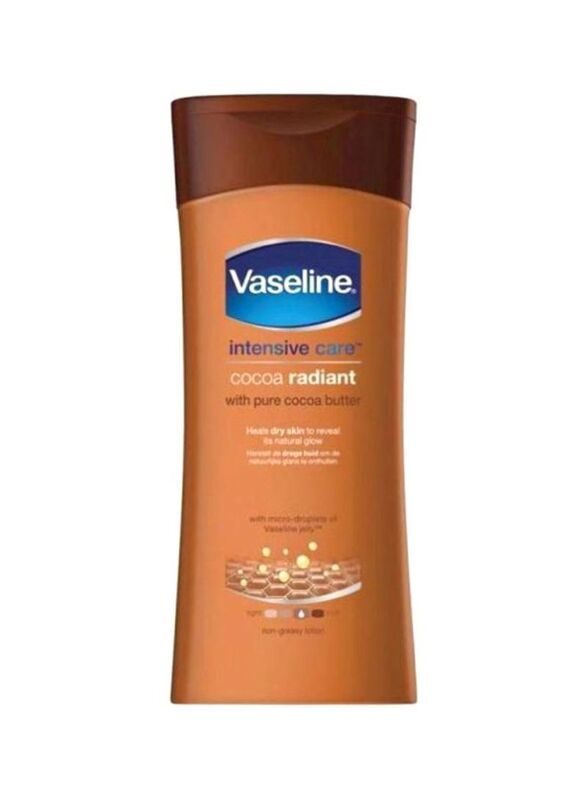 Vaseline Intensive Care Cocoa Radiant Body Lotion, 400ml