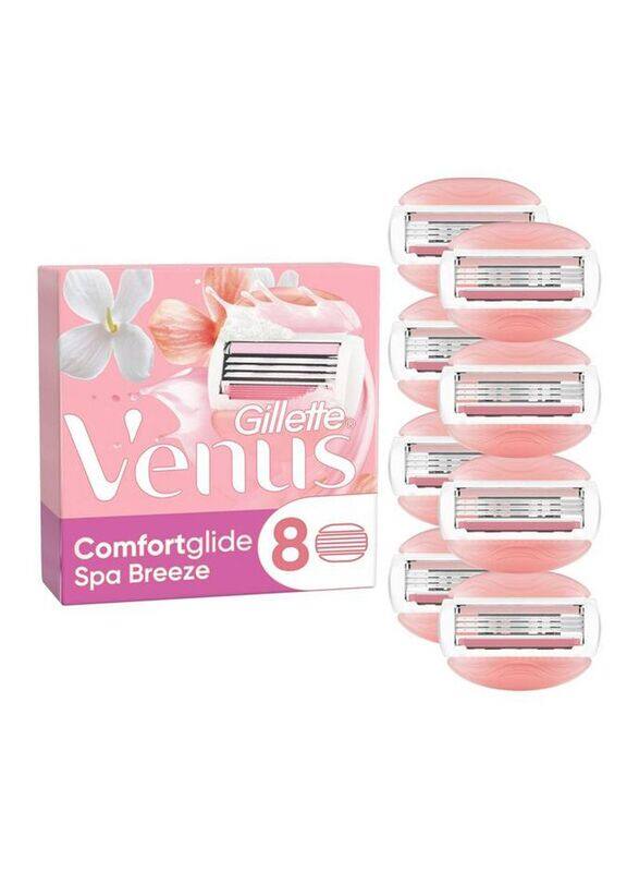 

Gillette Venus Comfort Glide Spa Breeze Razor Blades, 8 Pieces