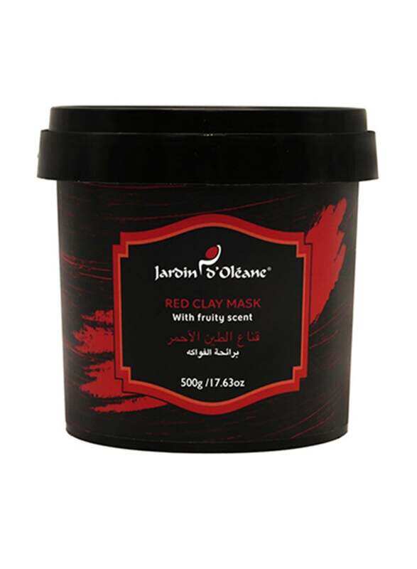 

Jardin D Oleane Red Clay Mask With Fruity Scent, 500gm