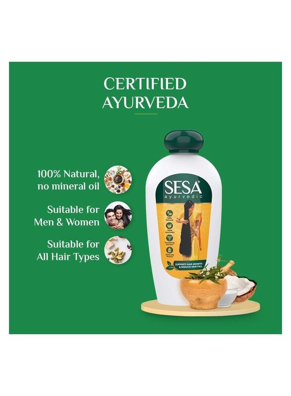 Sesa Ayurvedic Hair Oil for All Hair Type, 100ml