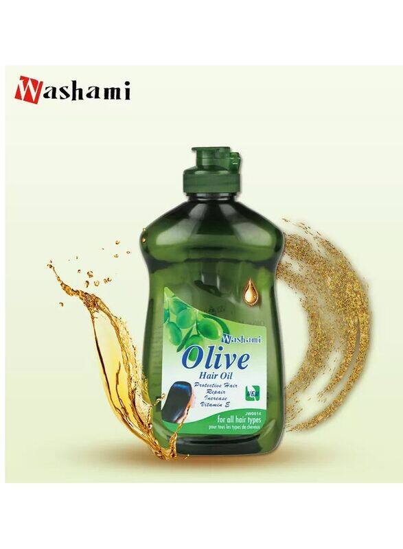 

Washmi Olive Hair Oil for All Hair Type, 250ml