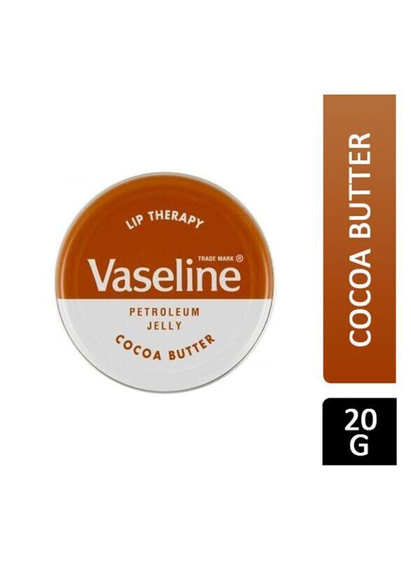 

Vaseline Lip Therapy Cocoa Butter Petroleum Jelly, 20gm