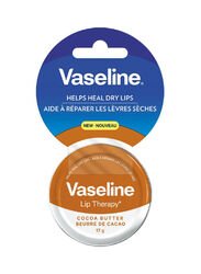 Vaseline Cocoa Butter Lip Therapy Tin, 17gm