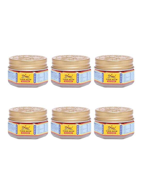 

Tiger Balm Extra Pain Relief Ointment, 6 x 10g