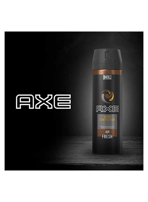 Axe Deo Dark Temptation 48H Fresh Body Spray, 150ml