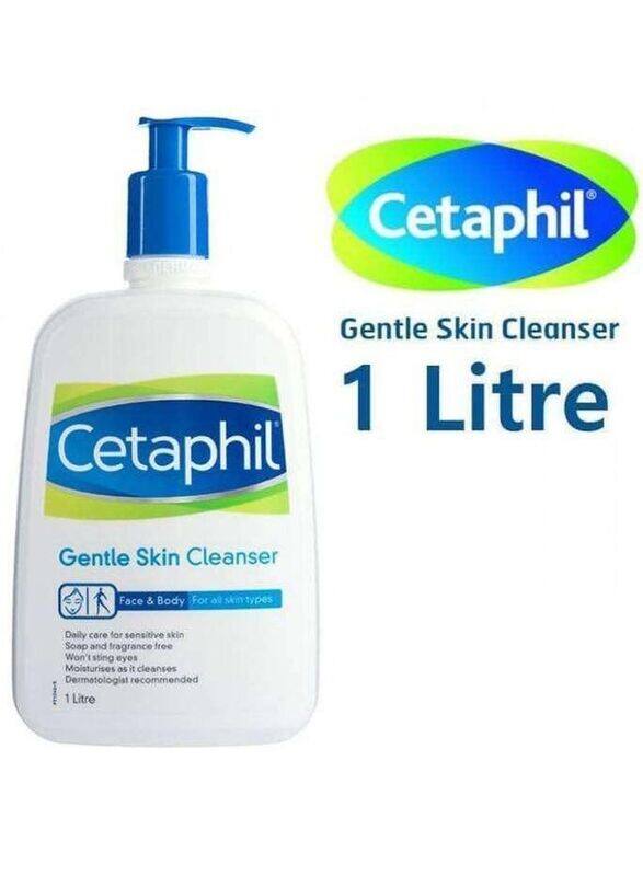 

Cetaphil Gentle Skin Cleanser for Face & Body, 1 Liter