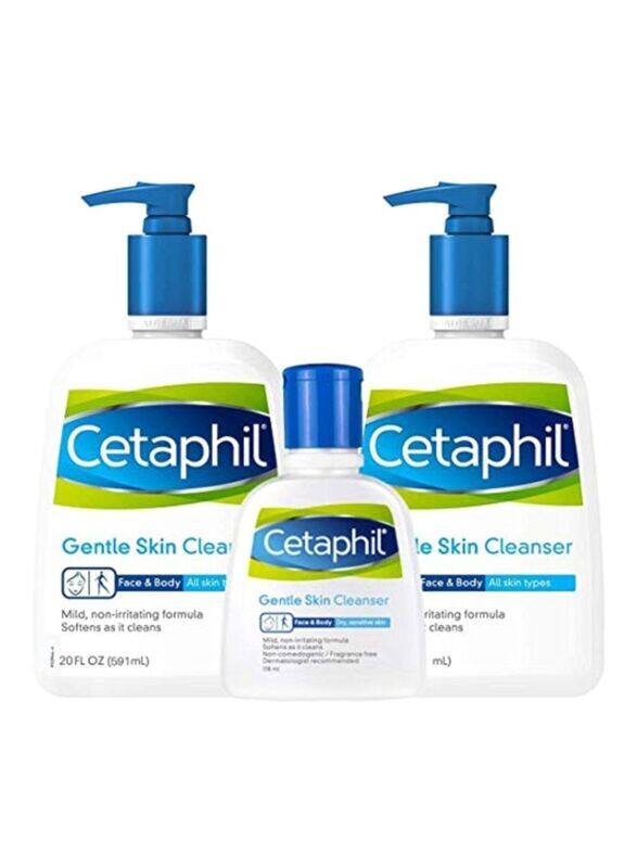 

Cetaphil Gentle Skin Cleanser Set, 3 Pieces