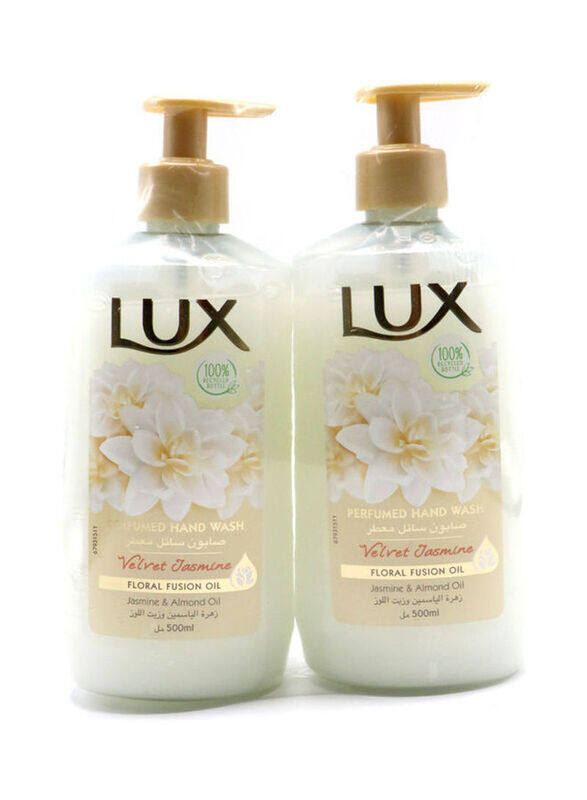 

Lux Perfumed Velvet Touch Hand Wash, 2 x 500ml