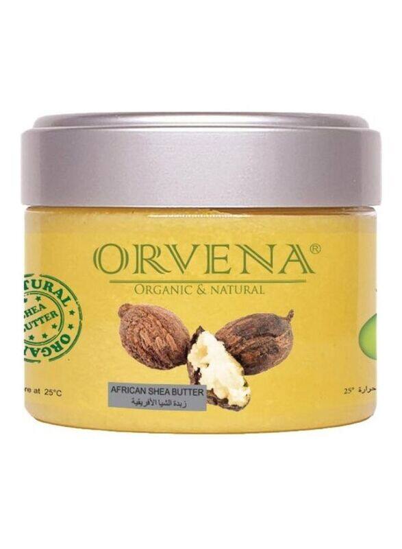 

Orvena Organic & Natural African Shea Butter Yellow Cream, 150ml