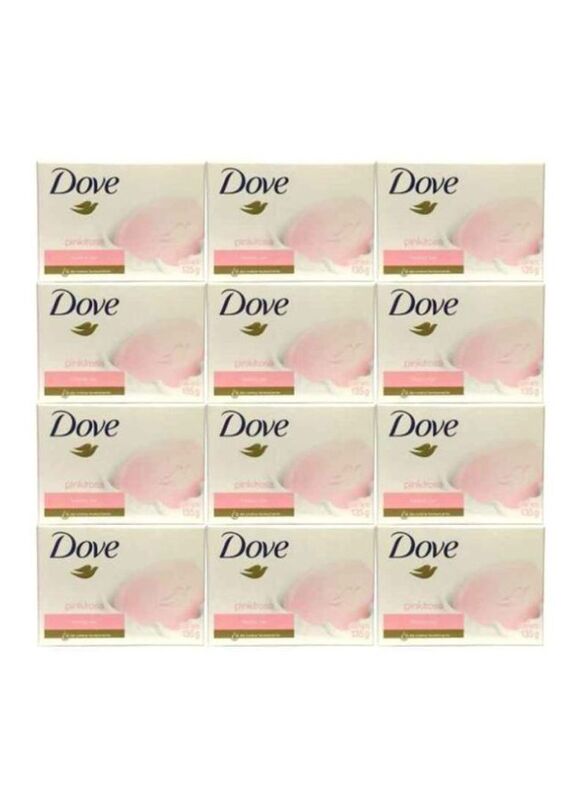 Dove Beauty Bathing Bar, 12 Pieces