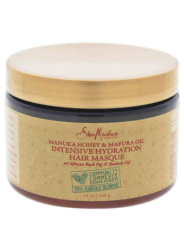 

Shea Moisture Manuka Honey & Mafura Oil Intensive Hydration Hair Mask for All Hair Type, 340gm