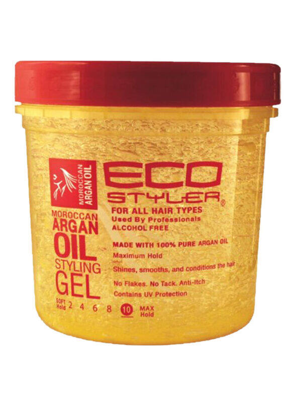 

Eco Styler Moroccan Argan Oil Styling Gel, Yellow, 2 Pieces