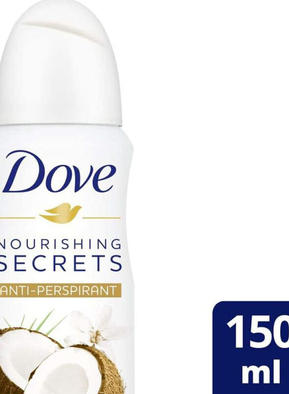 Dove Women Coconut And Jasmine Coconut and Jasmine Antiperspirant Deodorant Spray, 150ml