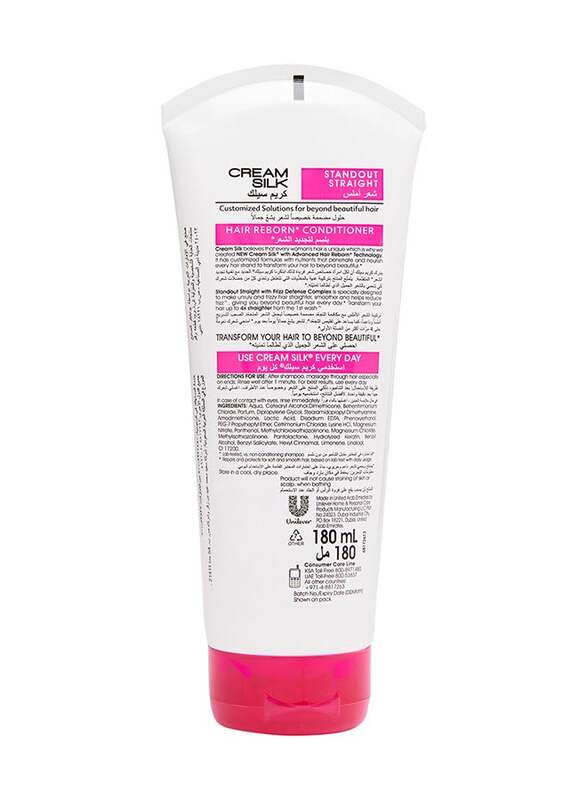 Cream Silk Standout Straight Conditioner, 180ml