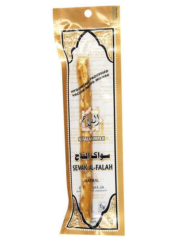 

Generic Individual Miswak Brown Stick, 60 Pieces