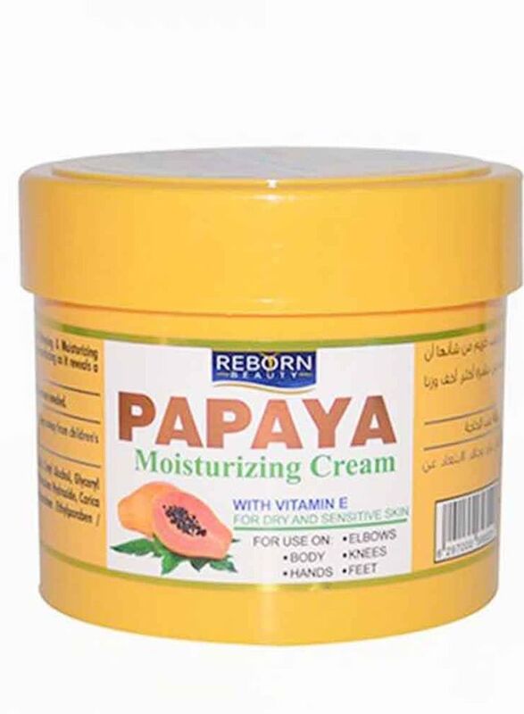 Reborn Face & Body Papaya Moisturizing Cream, 500ml