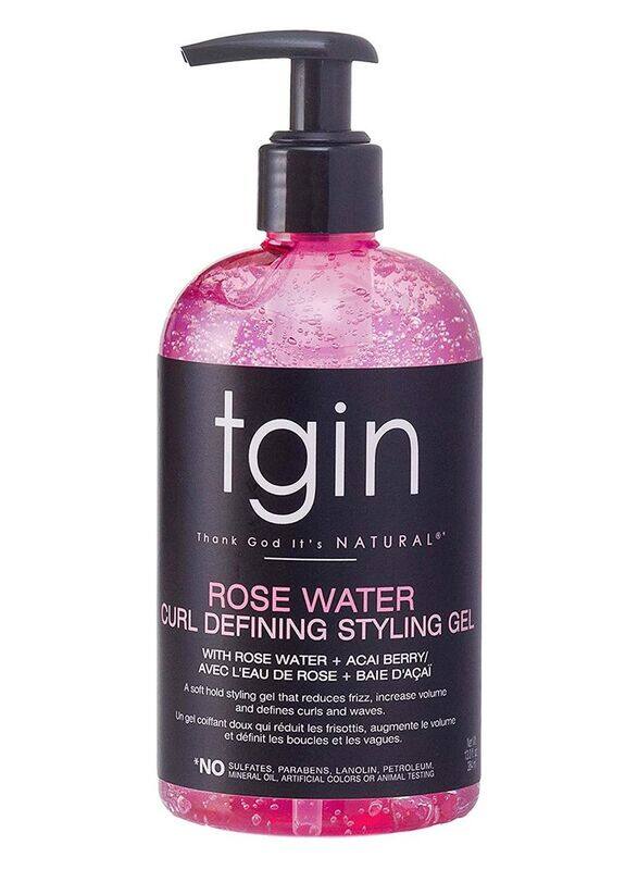 

Tgin Rose Water Defining Styling Gel for All Hair Types, 384ml