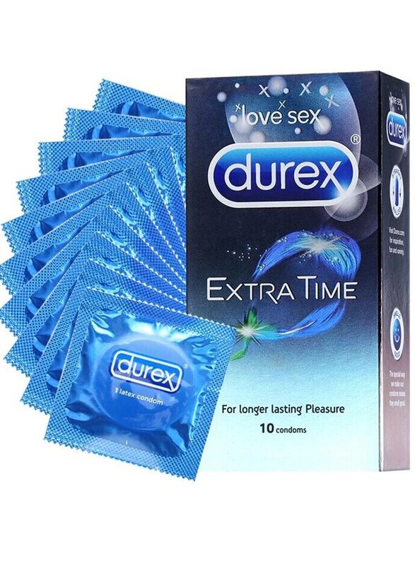 

Durex Play Overtime Protectors Condom, 10 Pieces