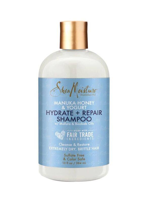 

Shea Moisture Manuka Honey & Yogurt Hydrate And Repair Shampoo for All Hair Types, 13oz