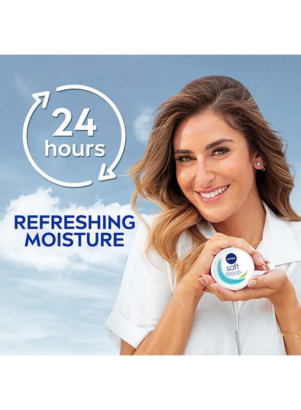 Nivea Soft Refreshing & Moisturizing Cream, 300ml