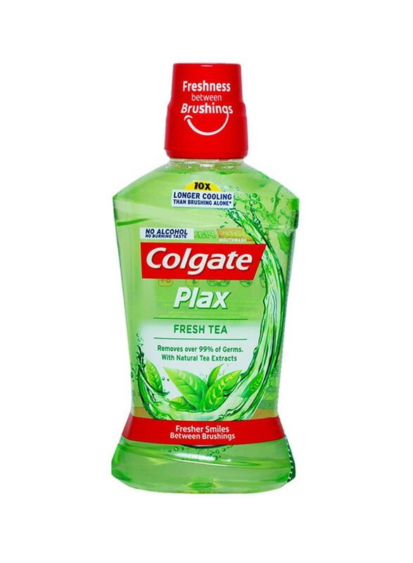 

Colgate Plax Fresh Tea Mouthwash, 500ml