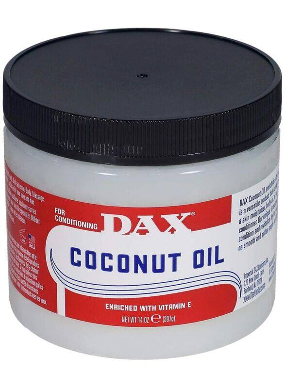 

Dax Coconut Oil Cream Enriched with Vitamin E for All Hair Types, 397gm