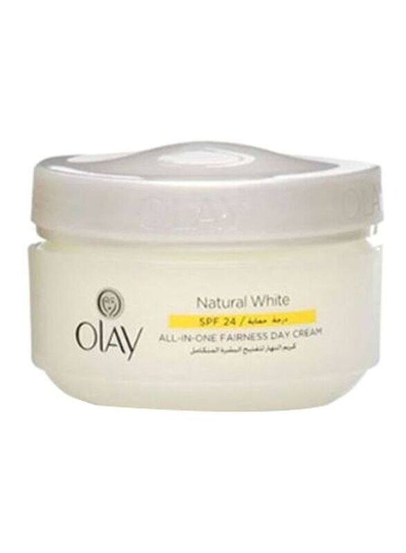 

Olay Natural White SPF24 All-In-One Fairness Cream, 50g