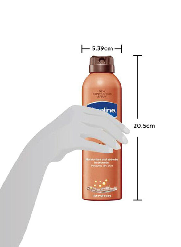 Vaseline Intensive Care Spray Moisturiser, 190gm