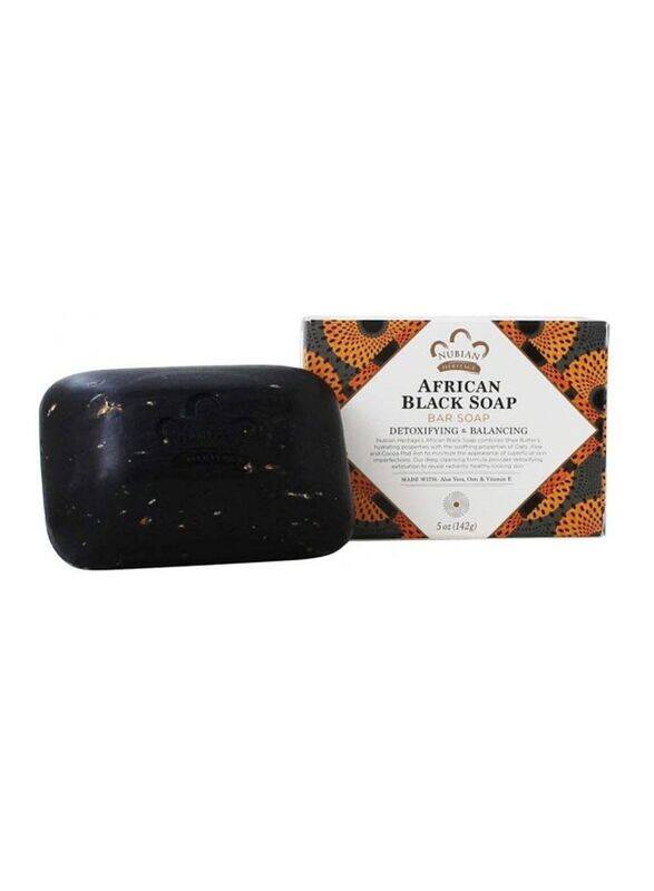 

Nubian Heritage African Black Soap Bar, 5oz
