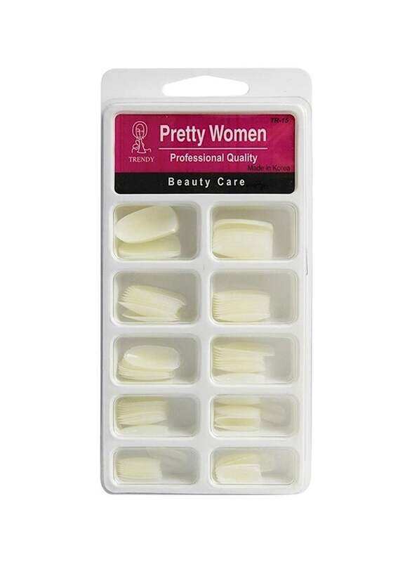 

Pretty Woman Nail Tips, 100 Pieces, White