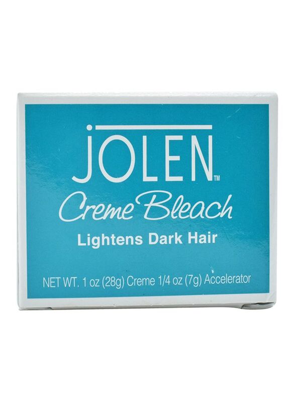 Jolen Lightens Dark Hair Cream Bleach, 28g