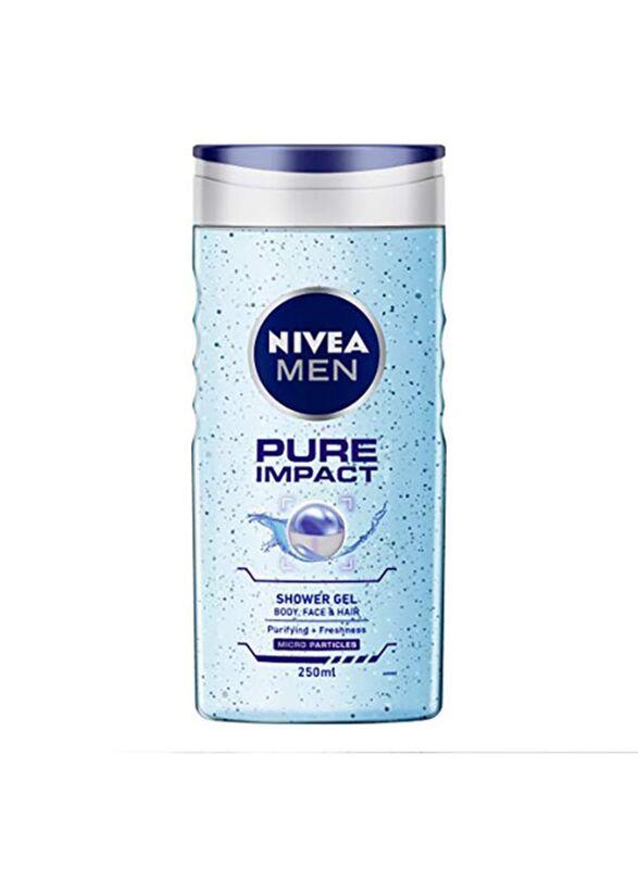 Nivea Blue Clear Pure Impact Shower Gel, 250ml