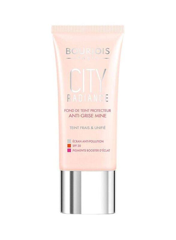 

Bourjois Paris City Radiance Foundation Cream, 01 Rose Ivory, Beige
