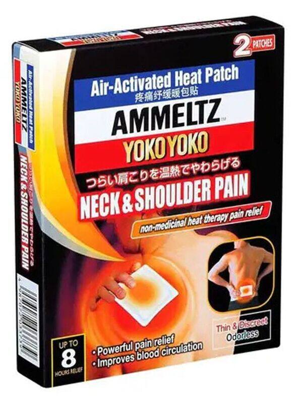 

Ammeltz Yoko Yoko Neck And Shoulder Pain Air-Activated Adhesive Heat Patch, 2 Patches