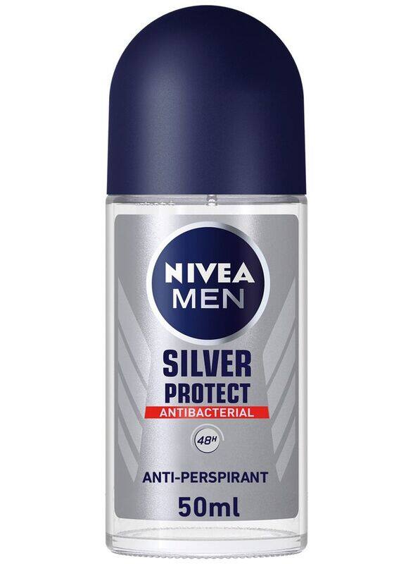 

Nivea Silver Protect Roll On Antibacterial Deodorant, 50ml