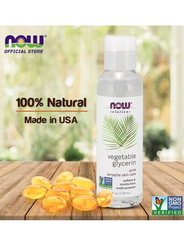 

Now 100% Pure Vegetable Glycerine Skin Care Oil, 118ml